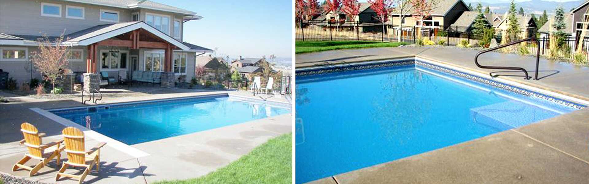 Engineered Concrete Wall Vinyl Lined Swimming Pools