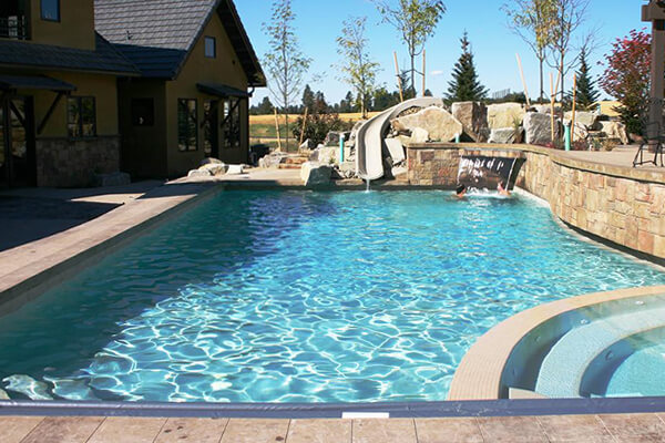Residential In-Ground Pools Family Image